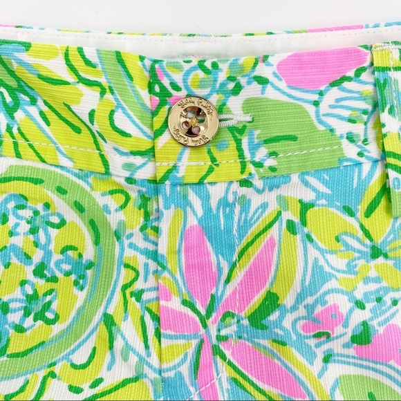 Lilly Pulitzer Callahan Shorts Coconut Jungle NWT - Picture 3 of 7